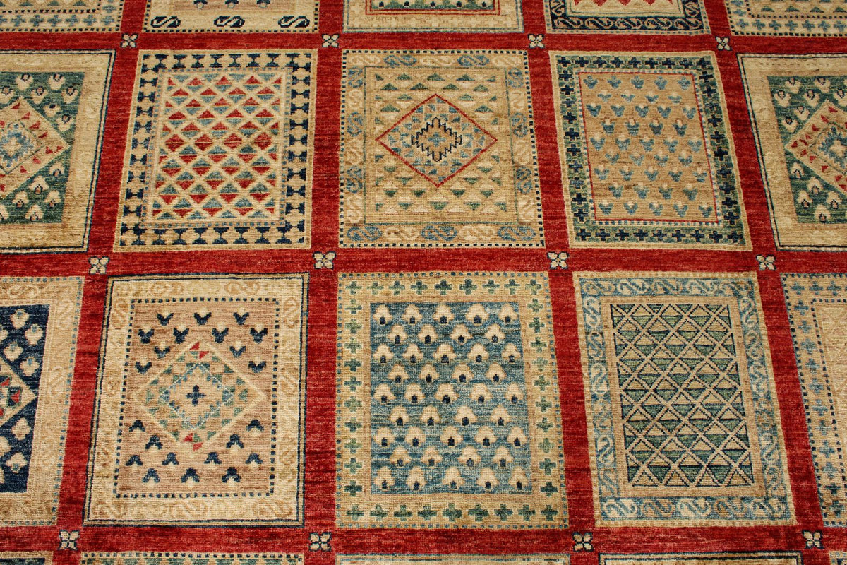 10x12 Multicolor Turkish Tribal Rug