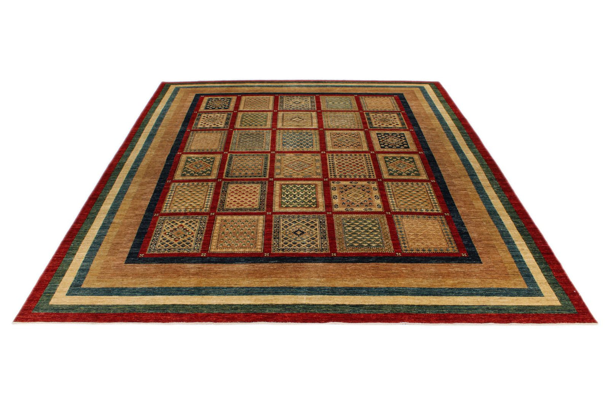 10x12 Multicolor Turkish Tribal Rug