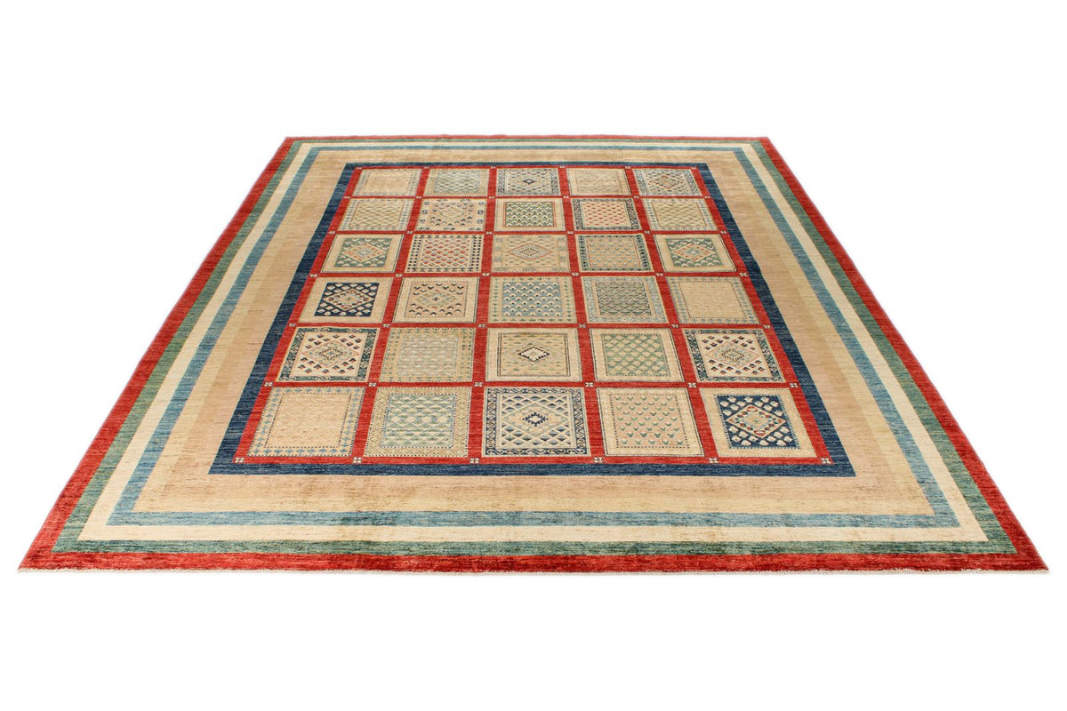 10x12 Multicolor Turkish Tribal Rug