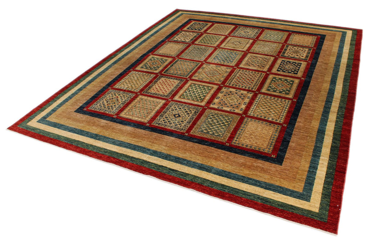 10x12 Multicolor Turkish Tribal Rug
