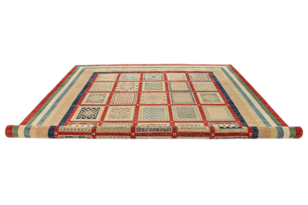 10x12 Multicolor Turkish Tribal Rug