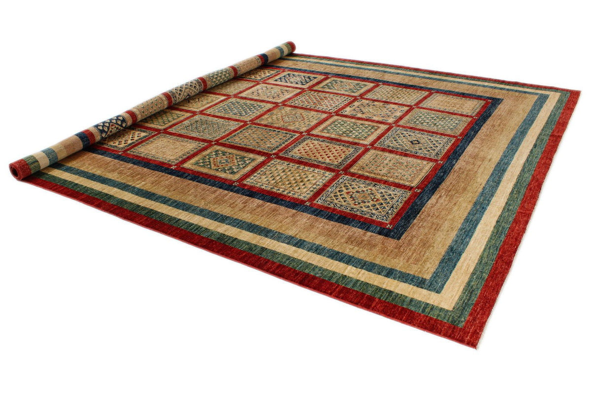 10x12 Multicolor Turkish Tribal Rug