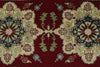 3x10 Red and Ivory Turkish Traditional Runner