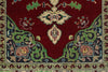 3x10 Red and Ivory Turkish Traditional Runner