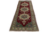 3x10 Red and Ivory Turkish Traditional Runner