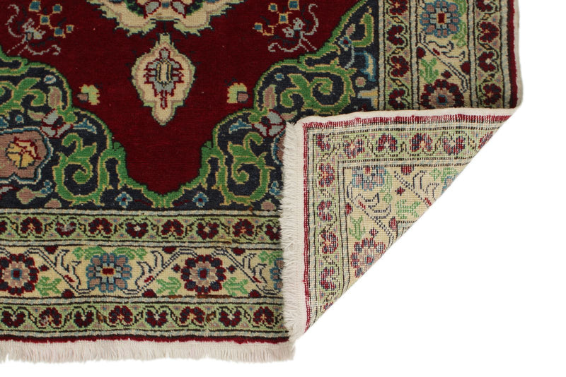 3x10 Red and Ivory Turkish Traditional Runner