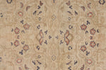 10x14 Ivory and Pink Turkish Traditional Rug