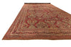 13x25 Red and Ivory Turkish Oushak Rug