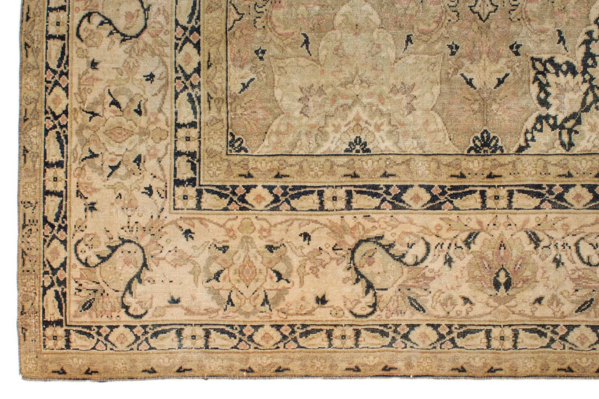 7x10 Burgundy and Ivory Turkish Anatolia Rug