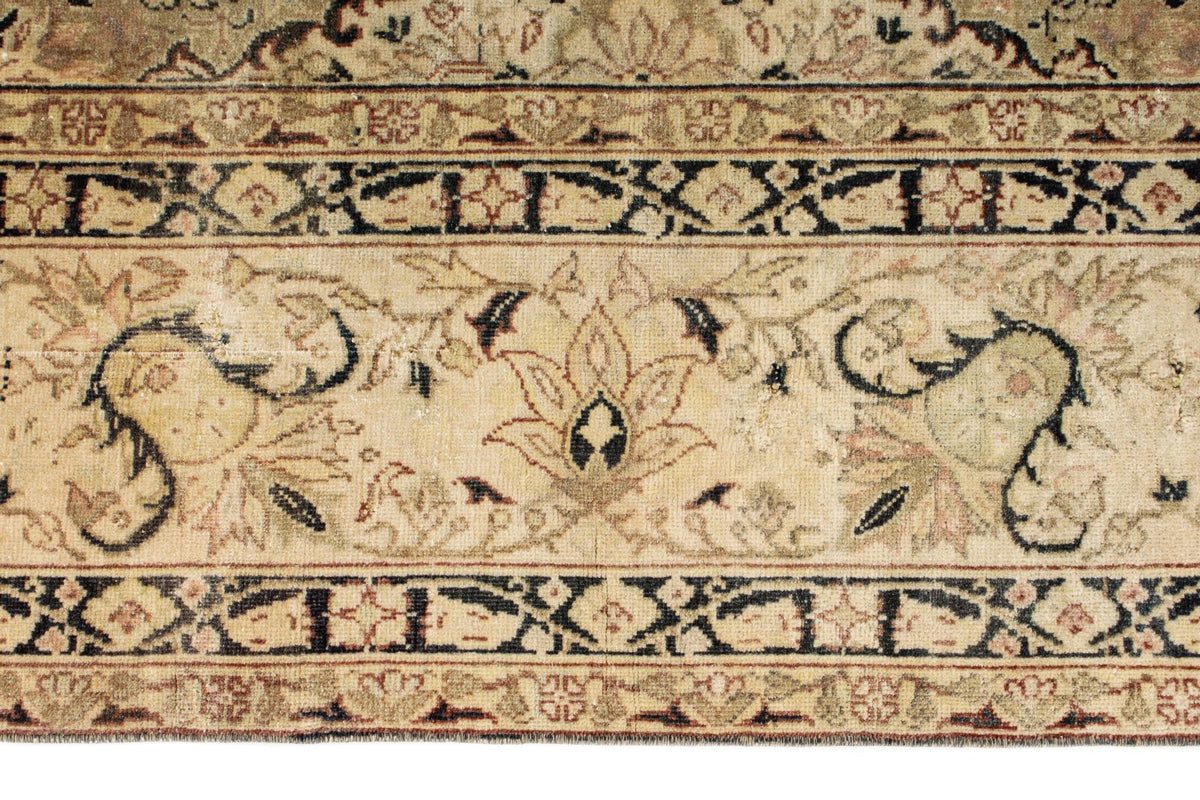 7x10 Burgundy and Ivory Turkish Anatolia Rug