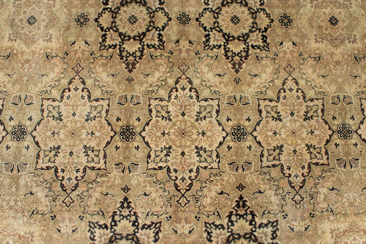 7x10 Burgundy and Ivory Turkish Anatolia Rug