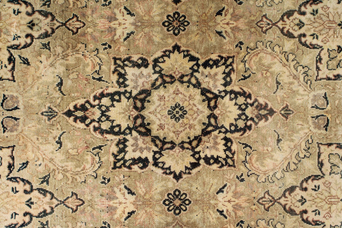 7x10 Burgundy and Ivory Turkish Anatolia Rug