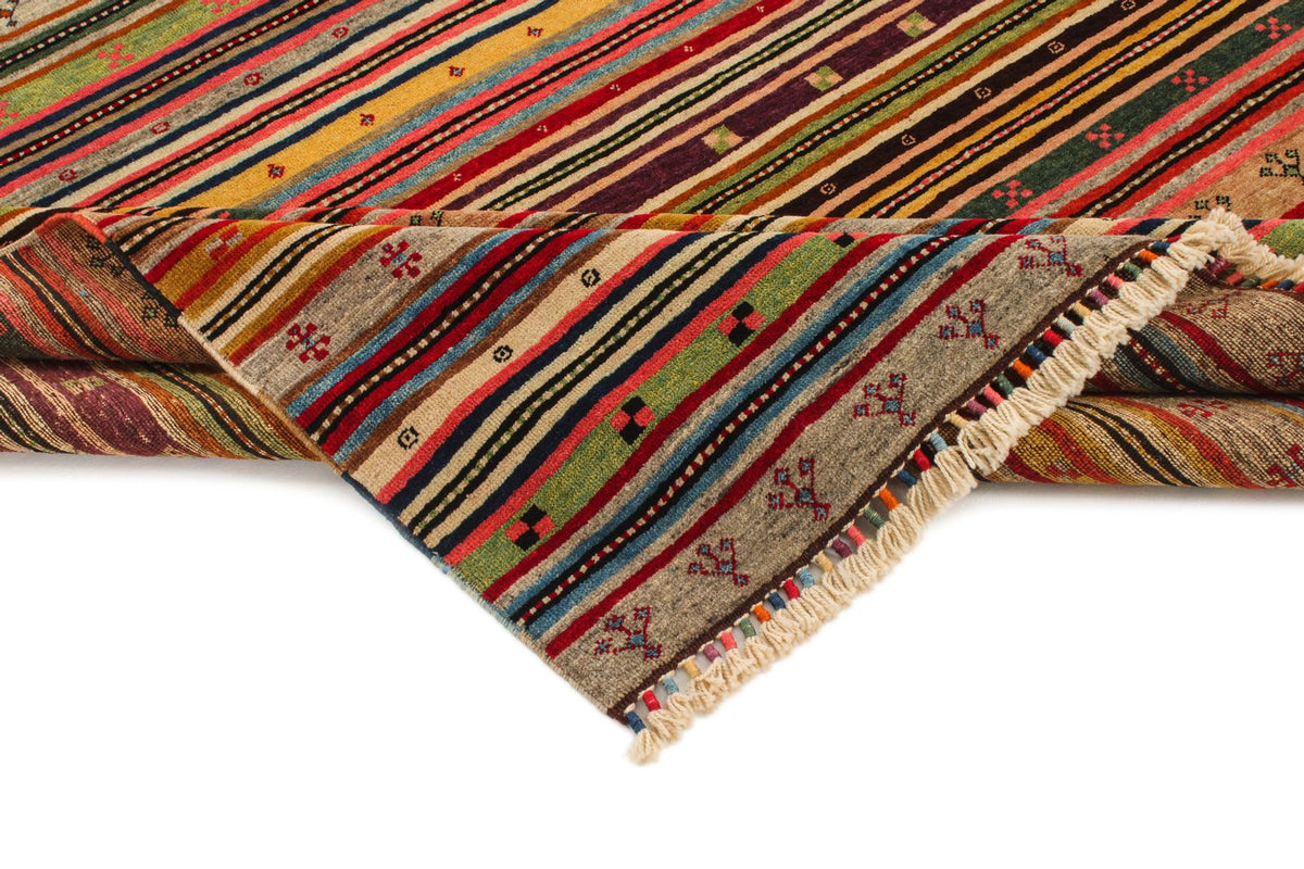 6x8 Multicolor Turkish Tribal Rug