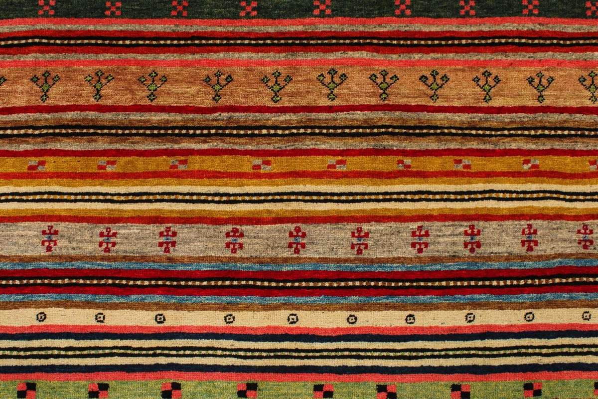 6x8 Multicolor Turkish Tribal Rug