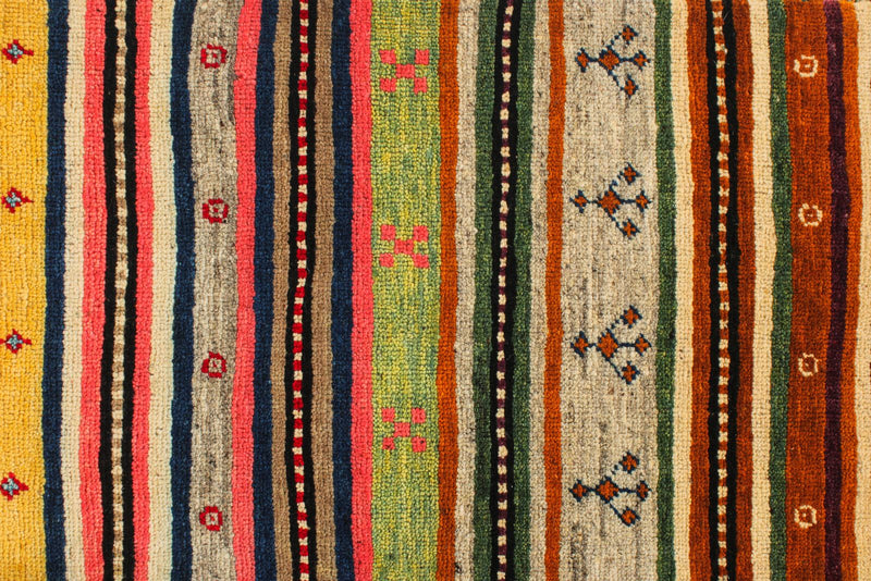 6x8 Multicolor Turkish Tribal Rug