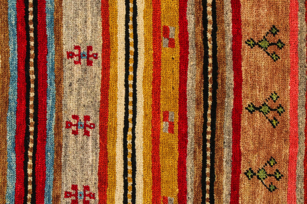6x8 Multicolor Turkish Tribal Rug