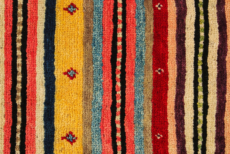 6x8 Multicolor Turkish Tribal Rug