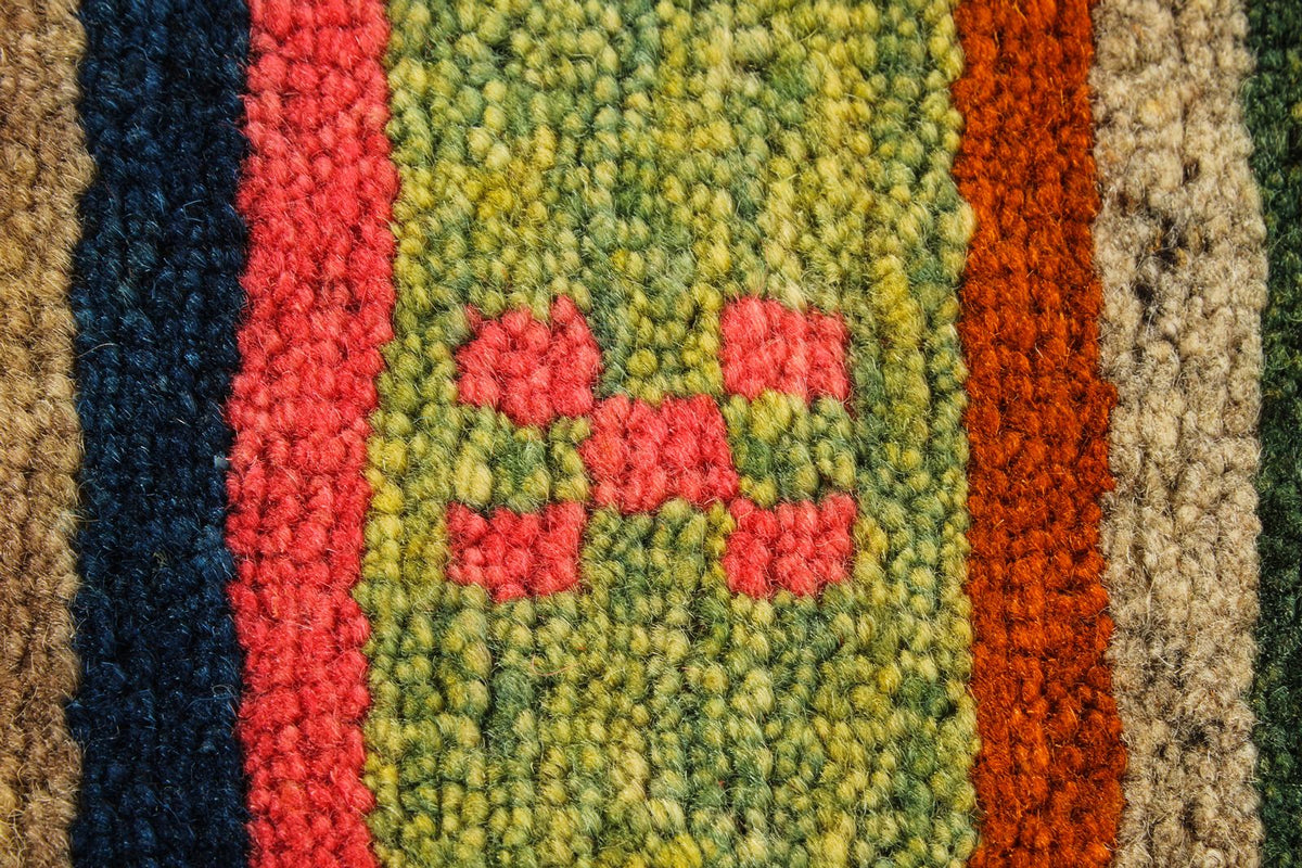 6x8 Multicolor Turkish Tribal Rug