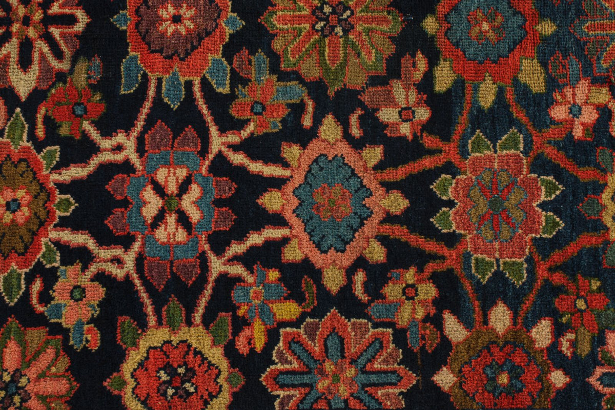 5x11 Navy and Red Persian Tribal Runner