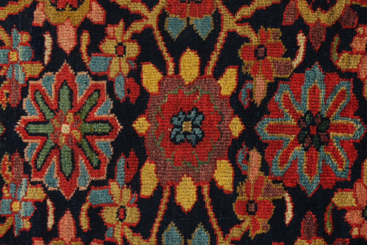 5x11 Navy and Red Persian Tribal Runner