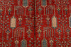 8x11 Beige and Red Kazak Tribal Rug