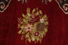 3x11 Red and Ivory Turkish Traditional Runner