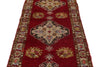 3x11 Red and Ivory Turkish Traditional Runner