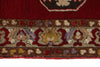 3x11 Red and Ivory Turkish Traditional Runner