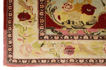 8x10 Rust and Ivory Anatolian Tribal Rug