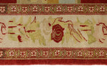 8x10 Rust and Ivory Anatolian Tribal Rug