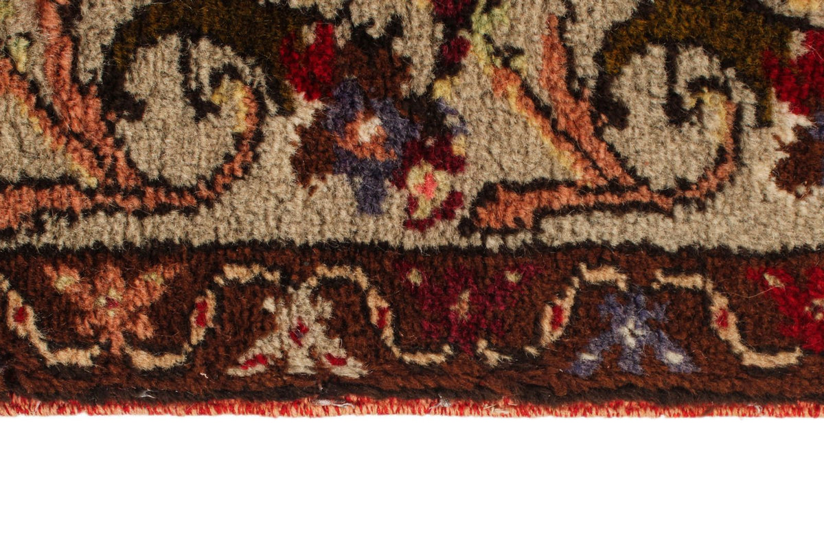 3x12 Red and Beige Turkish Traditional Runner