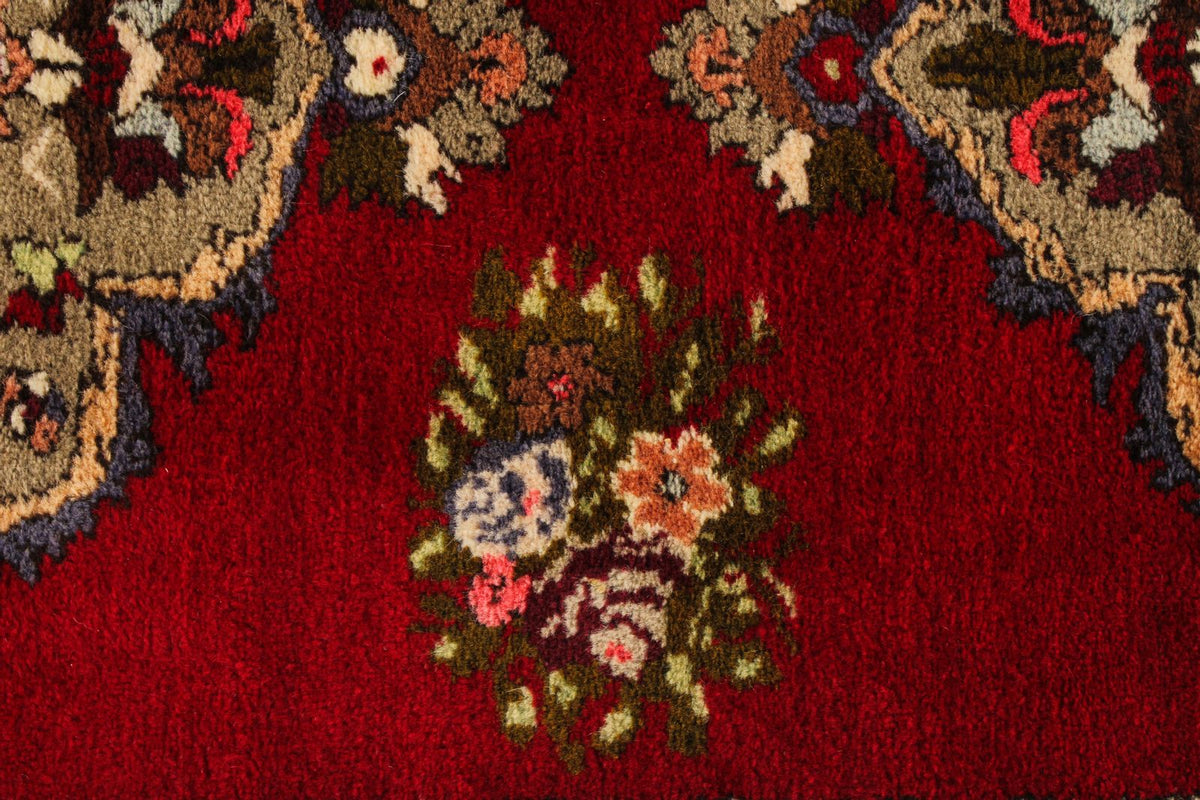 3x12 Red and Beige Turkish Traditional Runner