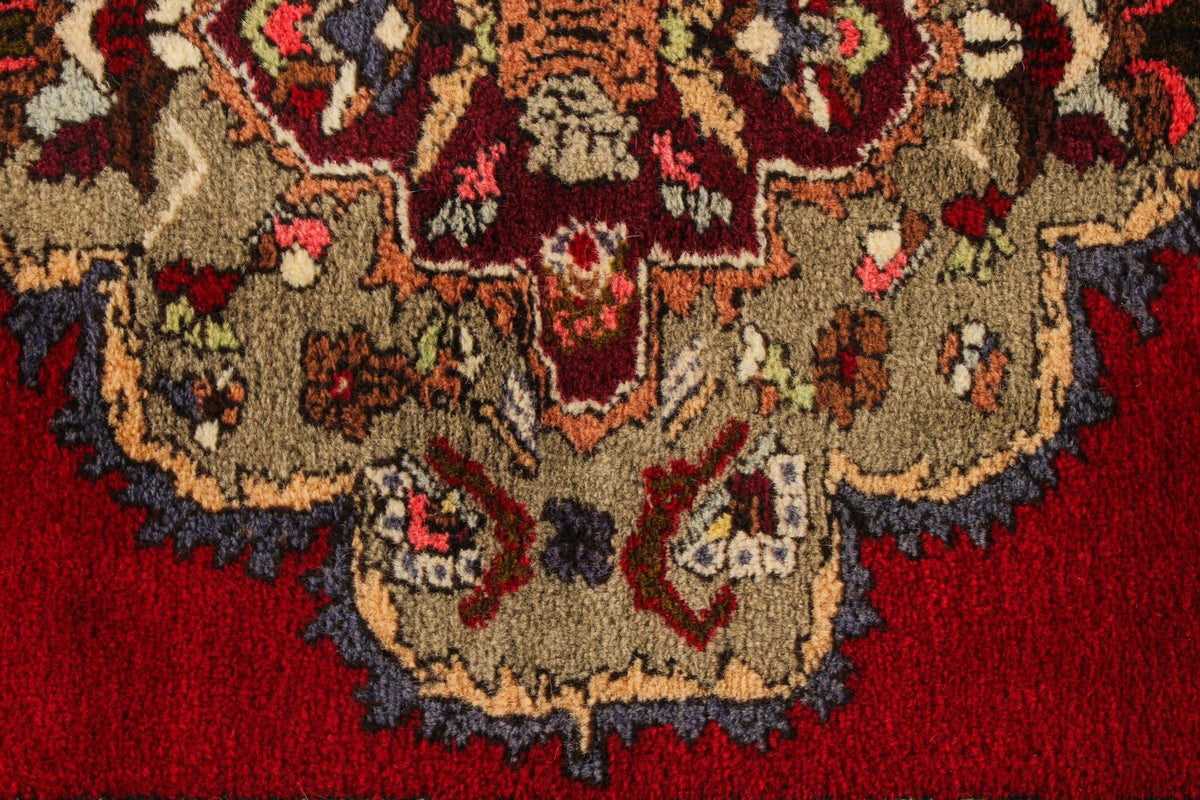 3x12 Red and Beige Turkish Traditional Runner