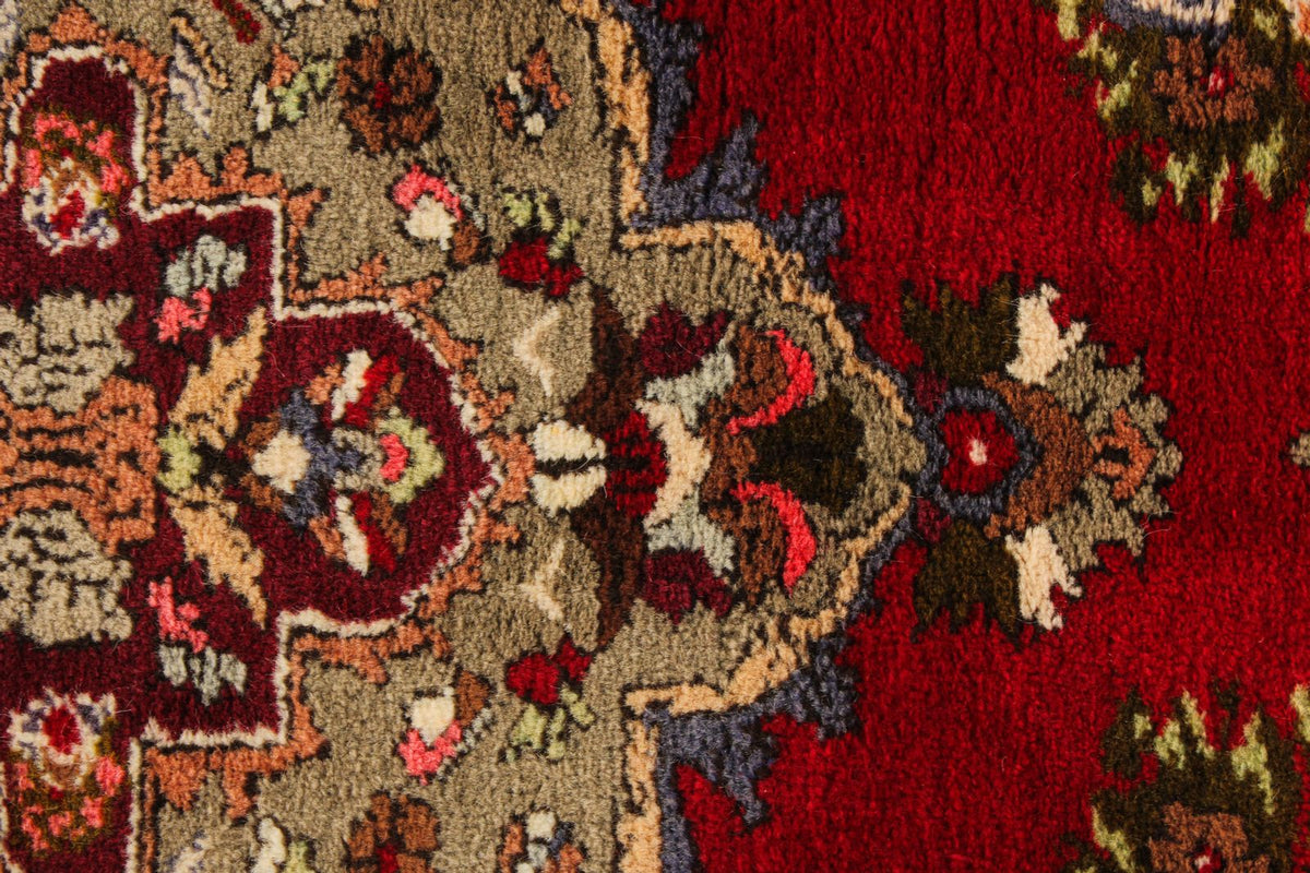 3x12 Red and Beige Turkish Traditional Runner