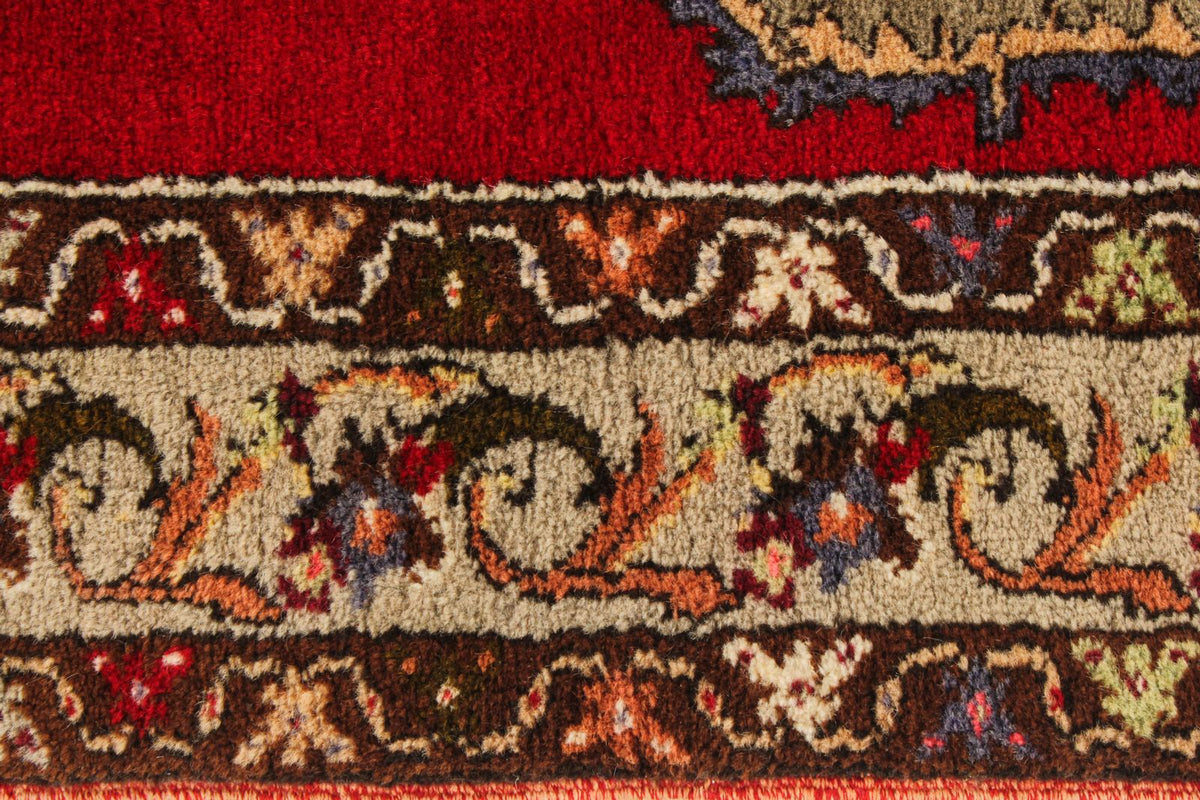 3x12 Red and Beige Turkish Traditional Runner