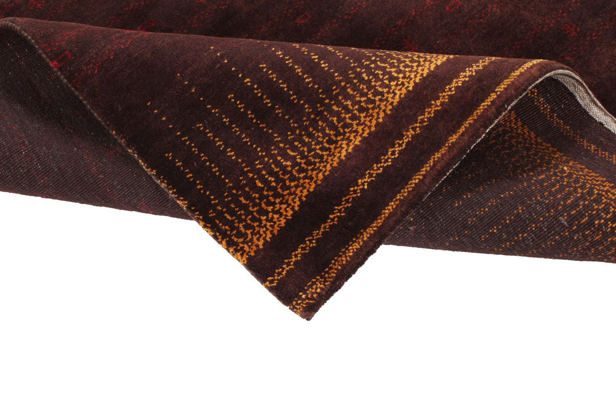 4x6 Brown Modern Contemporary Rug