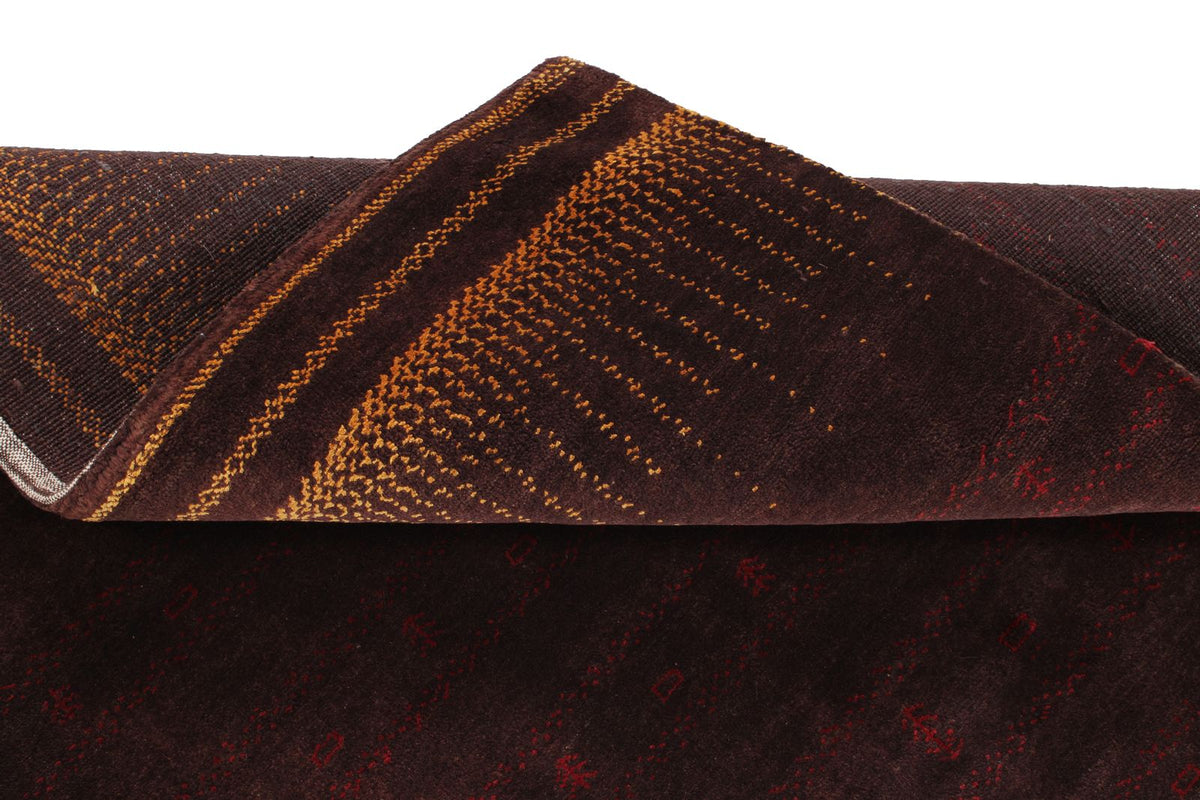 4x6 Brown Modern Contemporary Rug