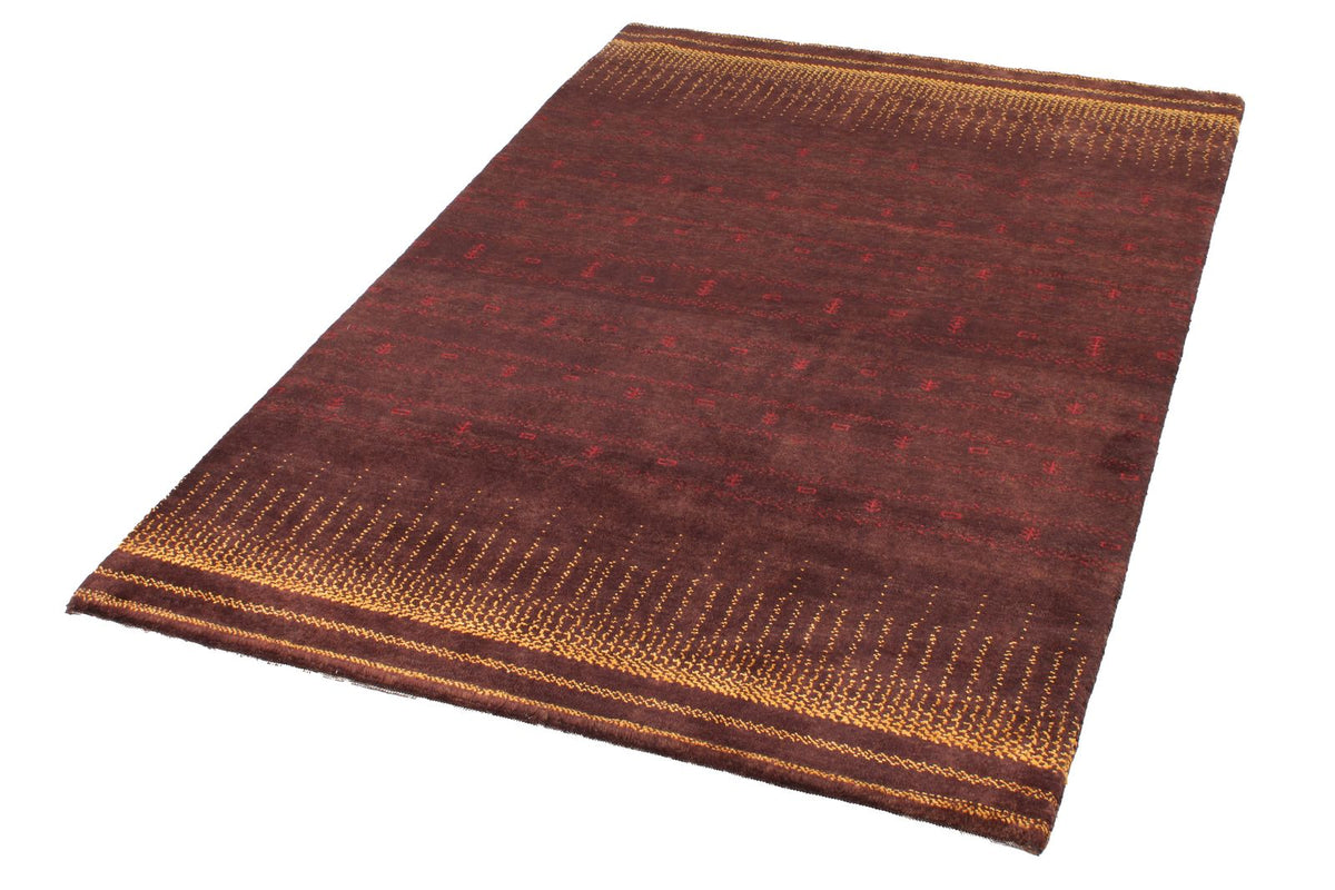 4x6 Brown Modern Contemporary Rug