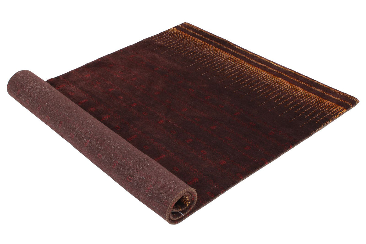 4x6 Brown Modern Contemporary Rug