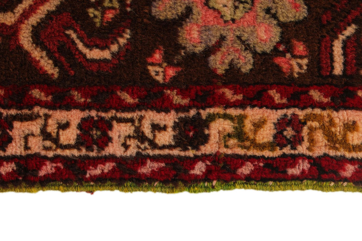 4x6 Red and Brown Turkish Tribal Rug