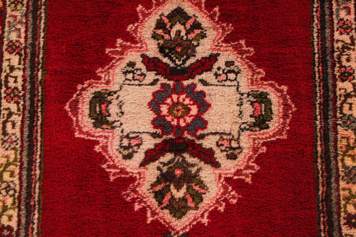 4x6 Red and Brown Turkish Tribal Rug