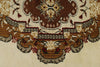 3x5 Brown and Beige Turkish Milas Rug