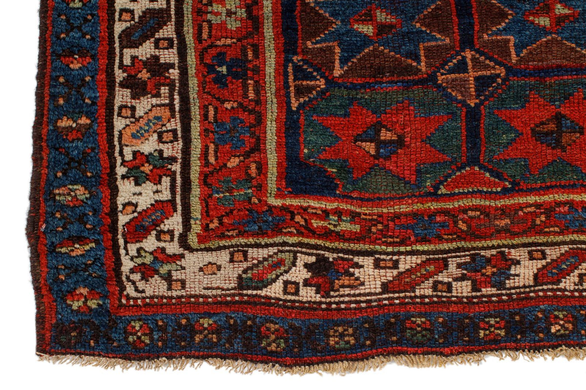 4x9 Multicolor Persian Tribal Rug
