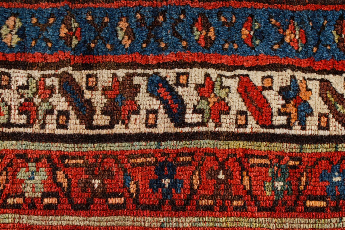 4x9 Multicolor Persian Tribal Rug
