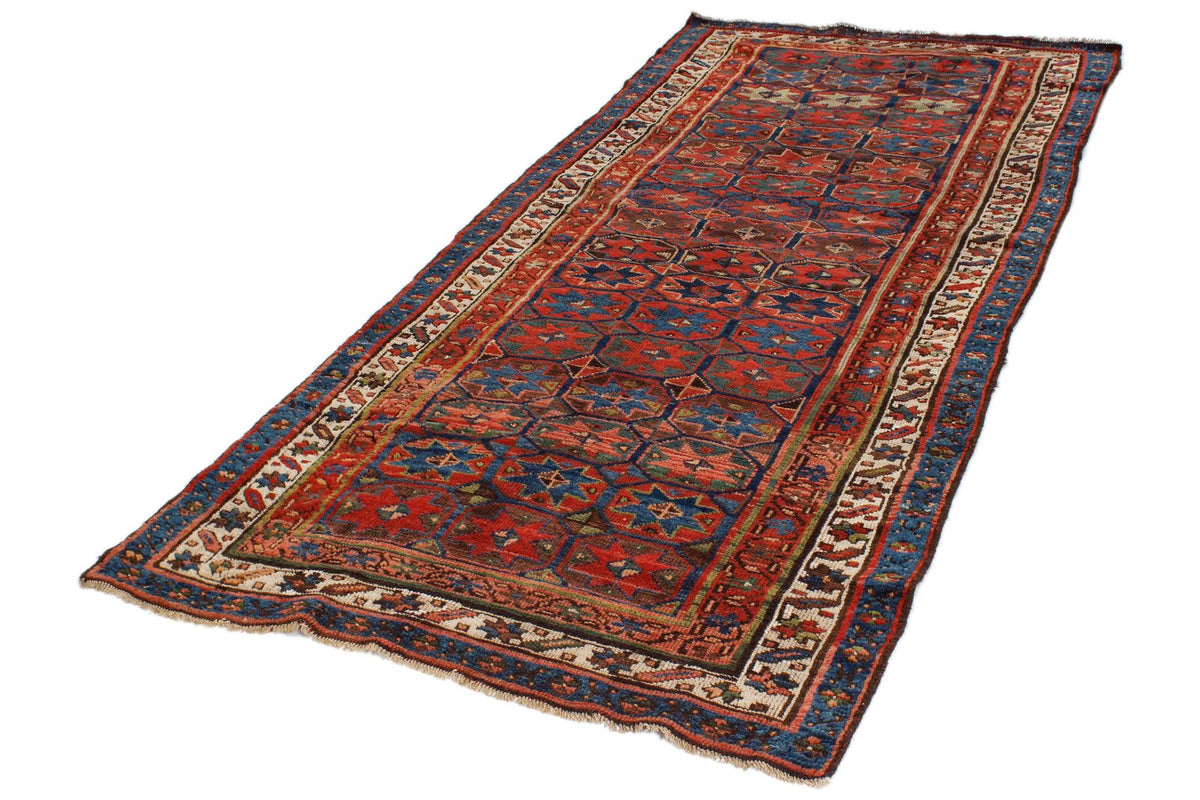 4x9 Multicolor Persian Tribal Rug