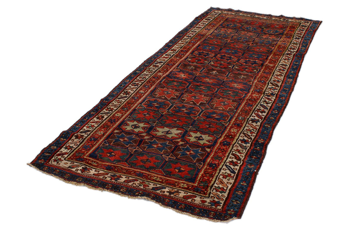 4x9 Multicolor Persian Tribal Rug