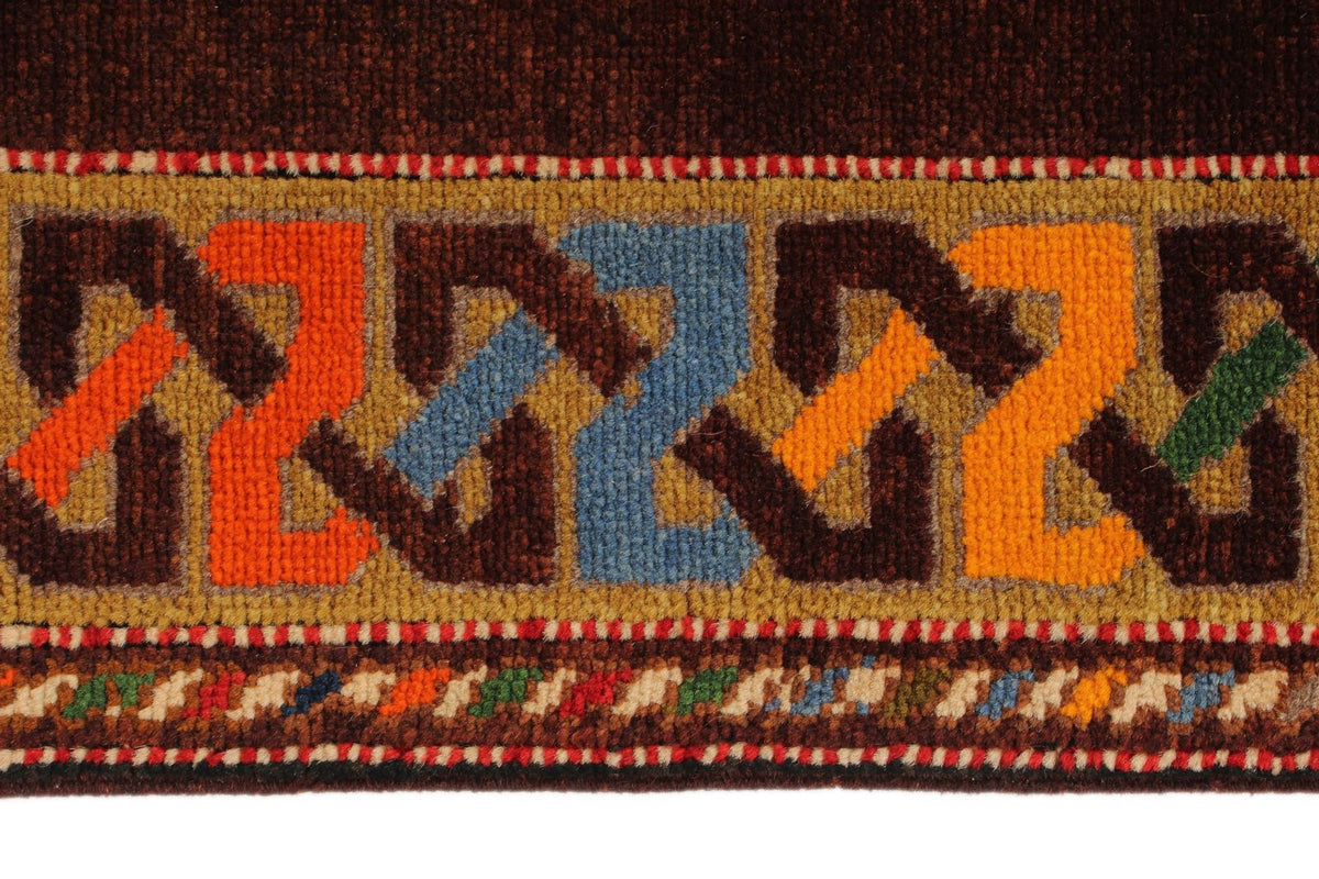 6x9 Multicolor Turkish Tribal Rug