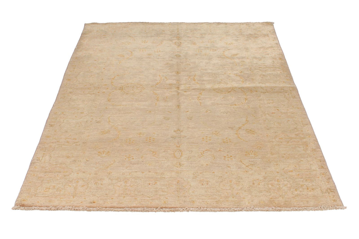 4x6 Brown and Gold Modern Contemporary Rug