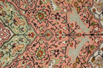 3x5 Pink and Ivory Turkish Traditional Rug