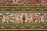 3x5 Pink and Ivory Turkish Traditional Rug